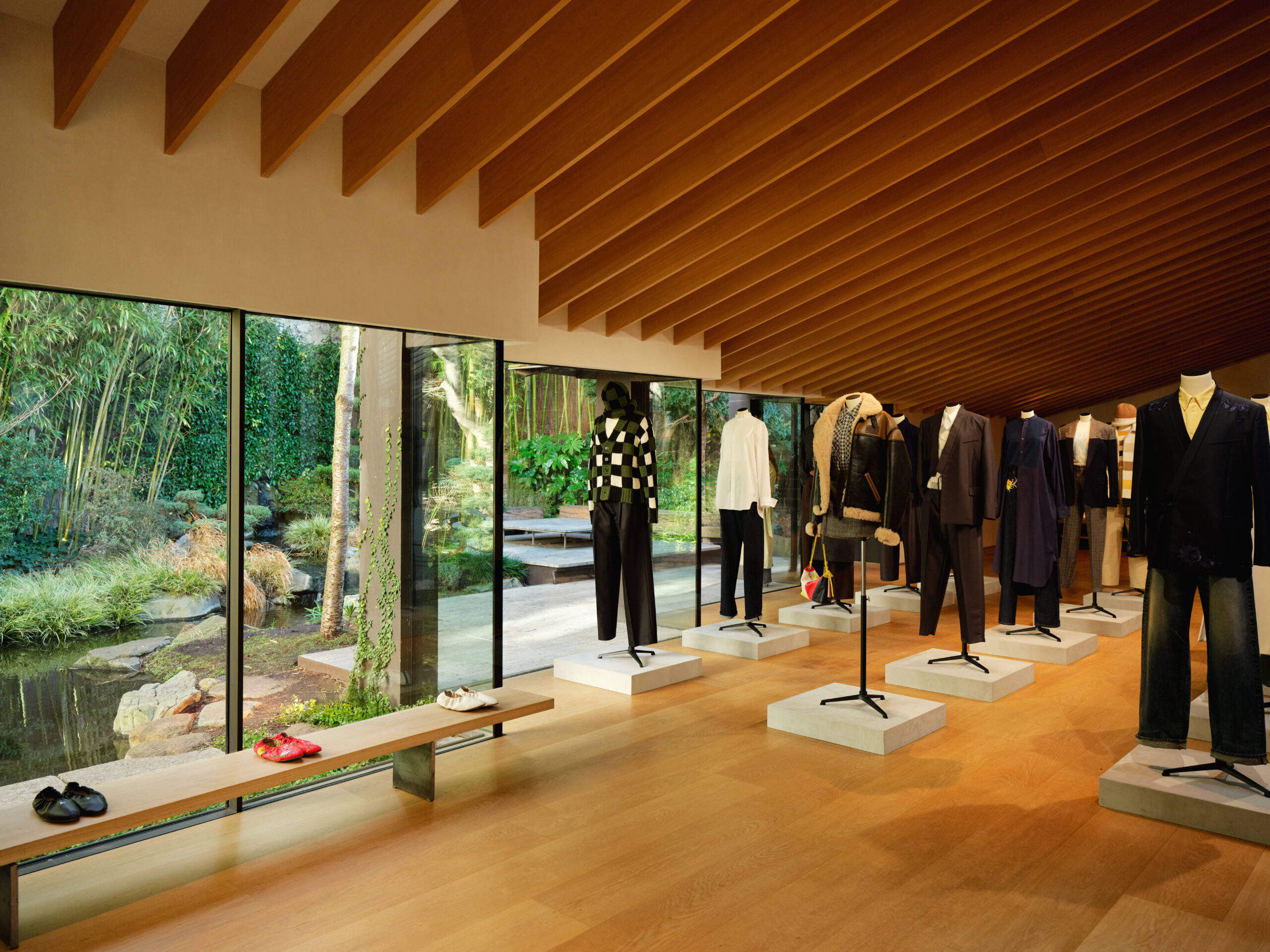 Kenzo's new fashion collection debuted at the designer's home in Paris.