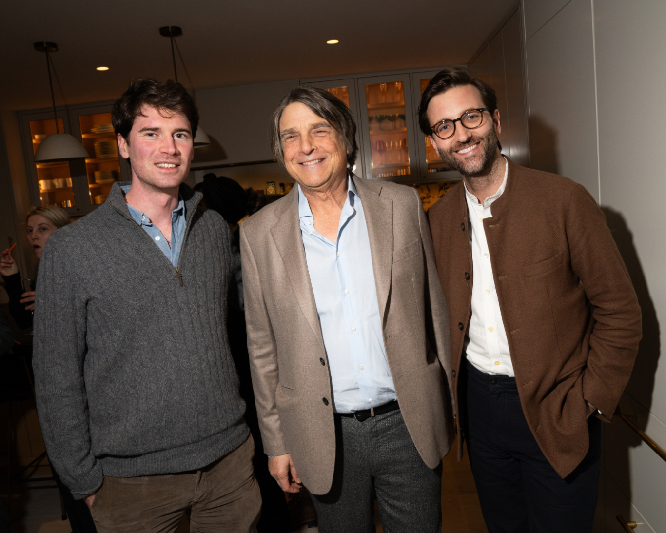 Owen Laub, Robert Soros, and Andrew Cone