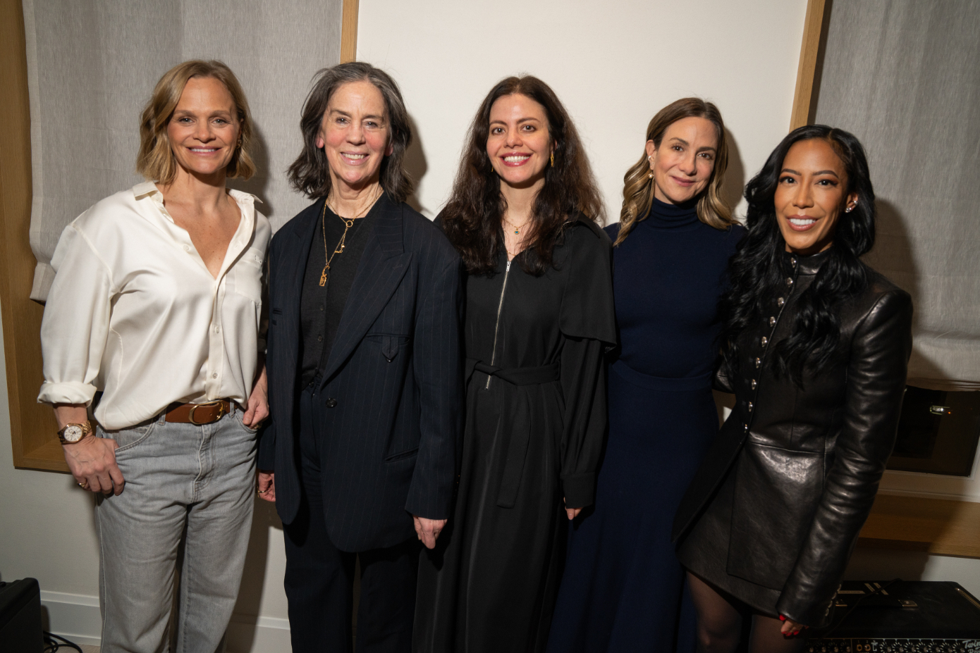 Michi Jigarjian, Connie Butler, Ruba Katrib, Leslie Fritz, and Amitha Raman