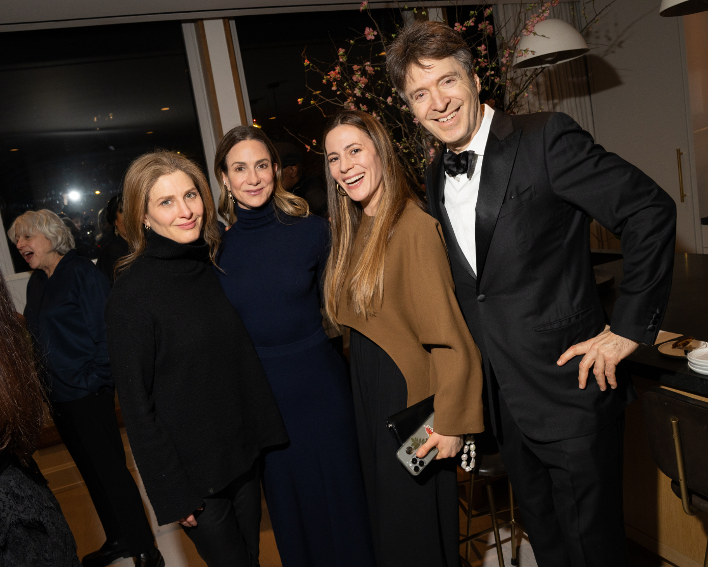 Molly Gochman, Leslie Fritz, Elyse Benenson, and Lawrence Benenson