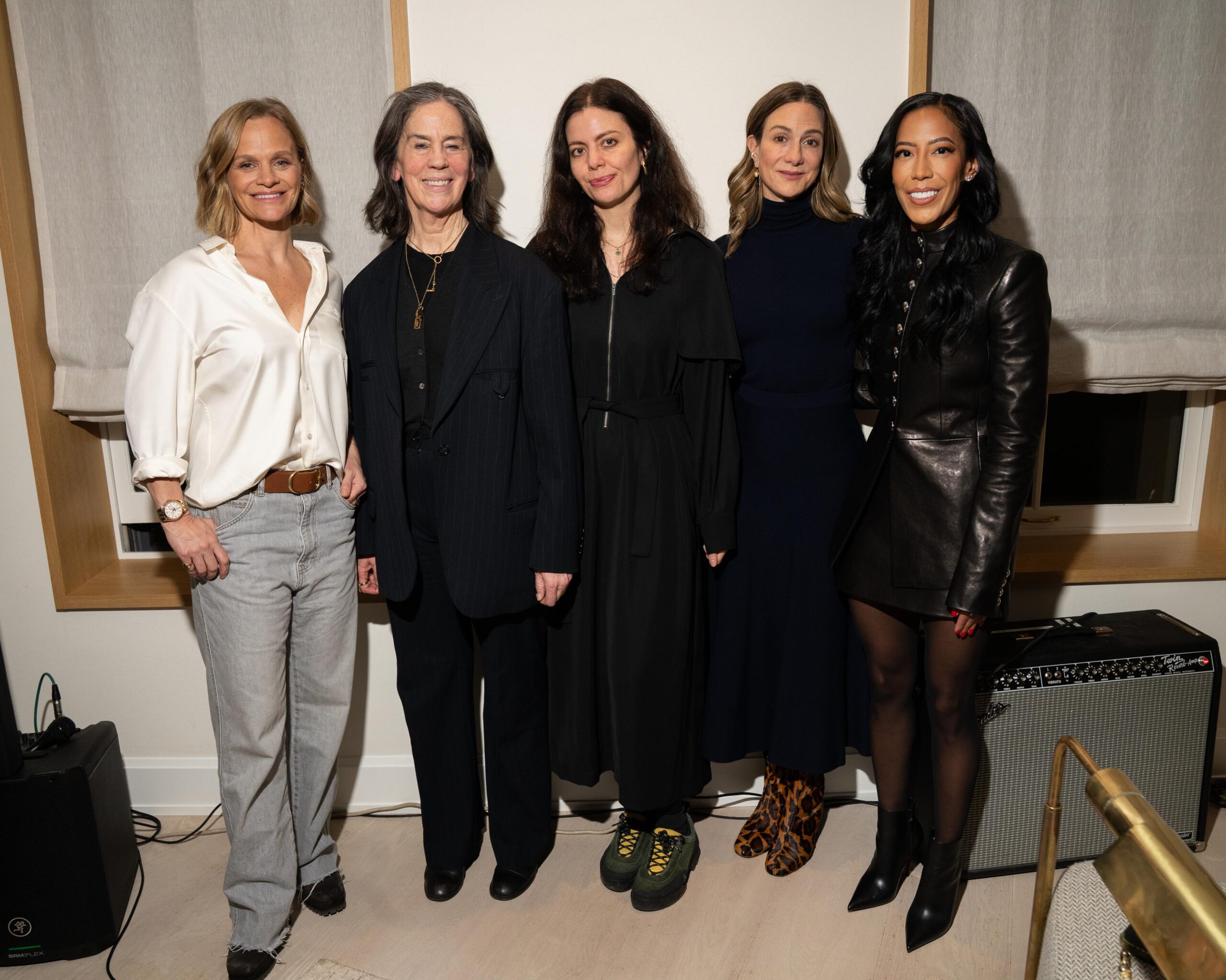 Michi Jigarjian, Connie Butler, Ruba Katrib, Leslie Fritz, and Amitha Raman, photography by Skylar Searing.