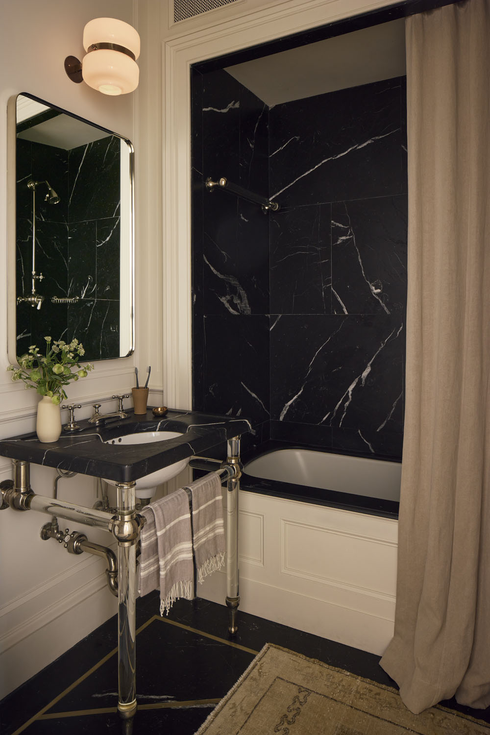 Charles Porch New York brownstone interior design