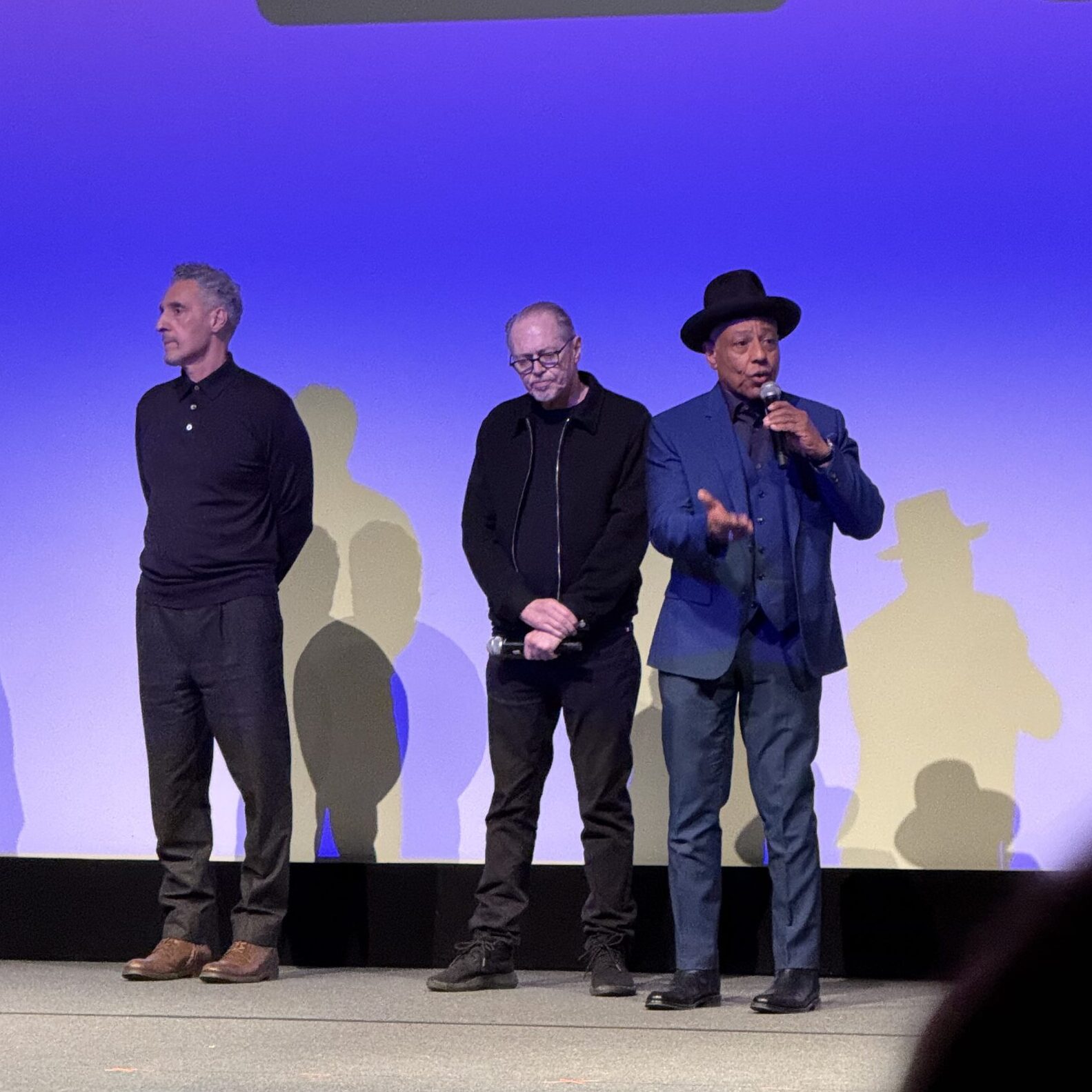 John Leguizamo, Steve Buscemi, and Giancarlo Esposito at the 2026 Sundance Film Festival.