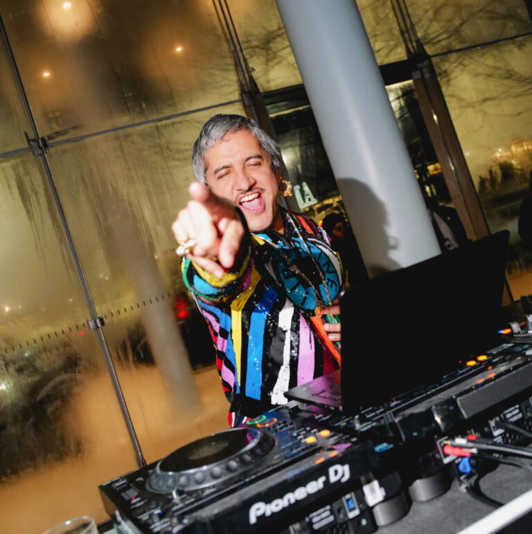 Raúl de Nieves DJing at the Whitney Museum Art Party 2026