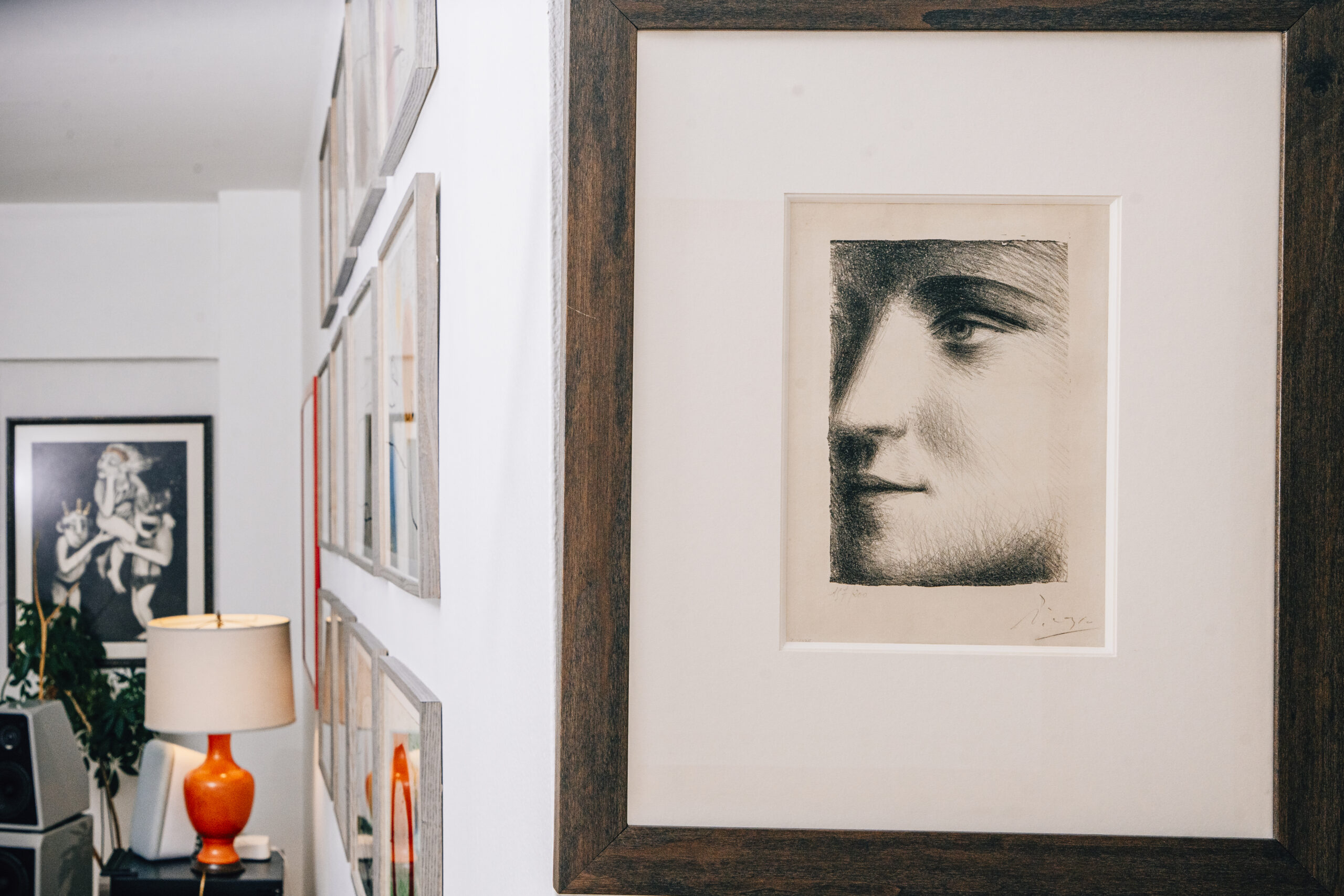 Portrait of Pablo Picasso's Visage de Marie-Therese original print