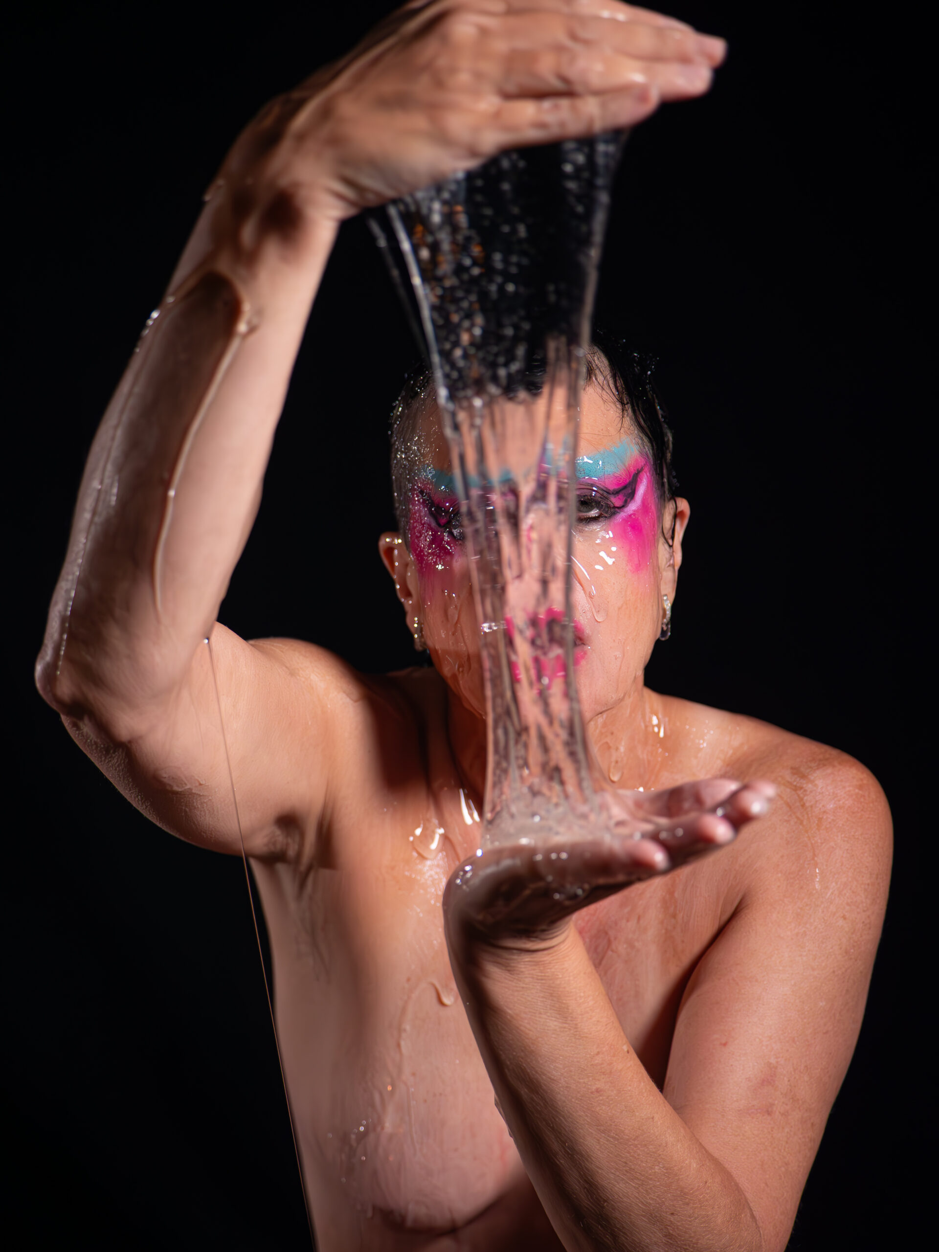 Peaches in the album artwork for her new album No Lube So Rude.