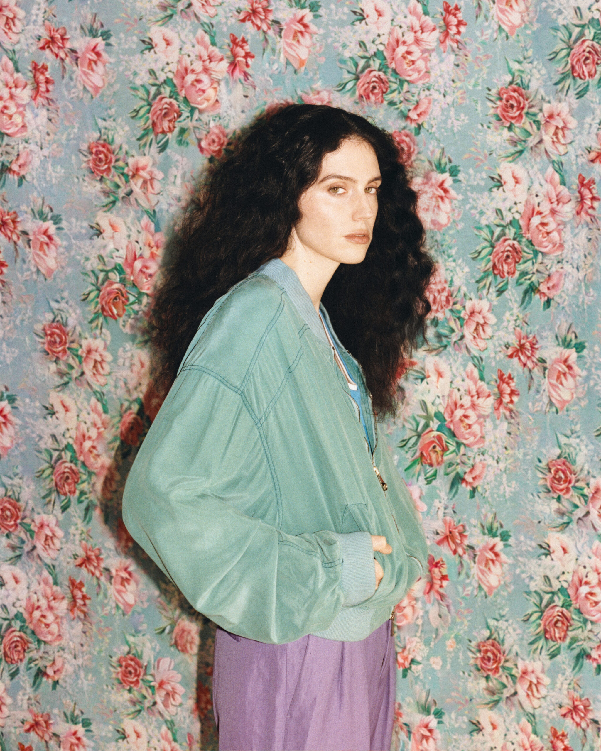 Director and actor Eva Victor wearing Versace in a Cultured photoshoot.