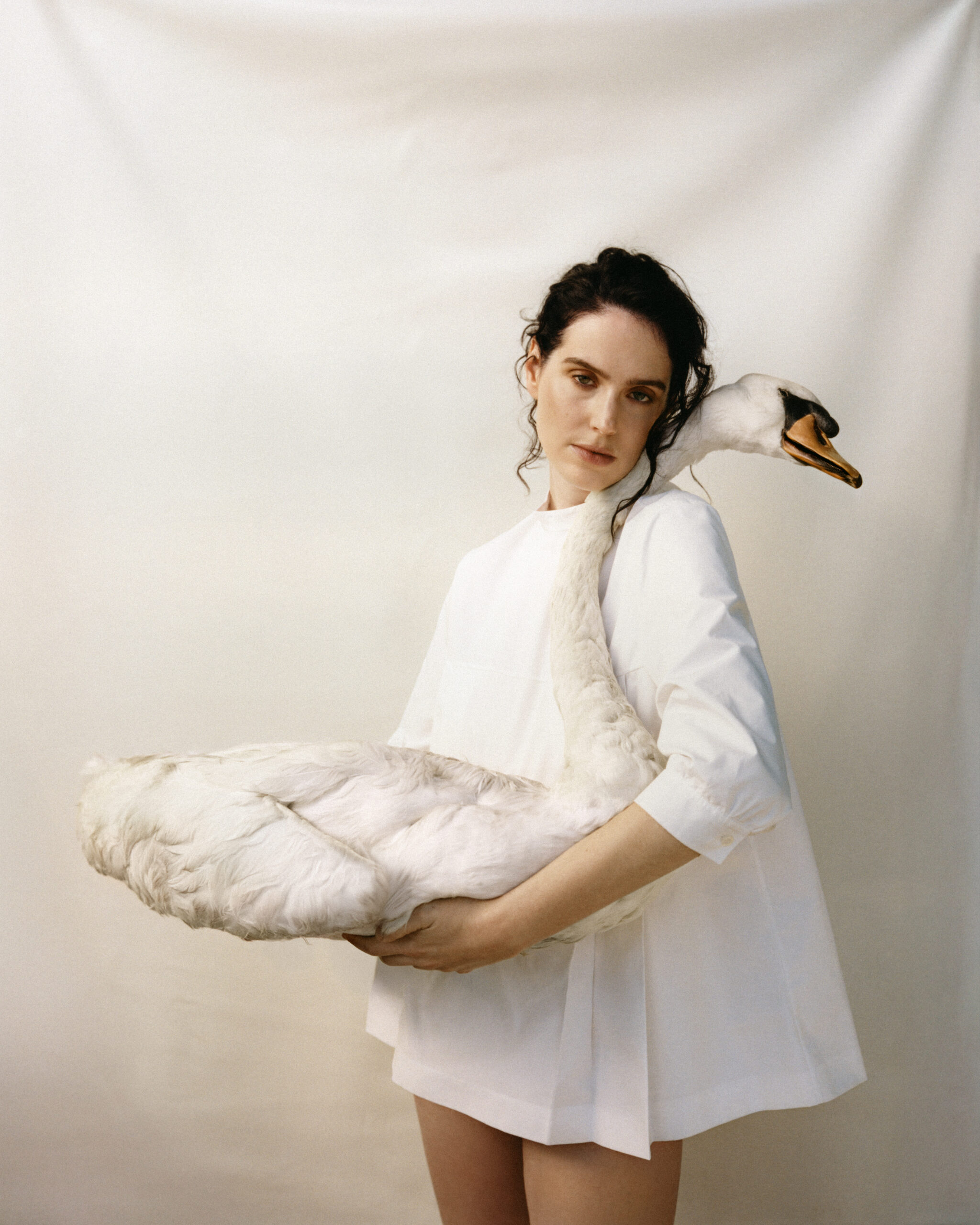 Director, writer, and actress Eva Victor of Sorry, Baby wears Miu Miu