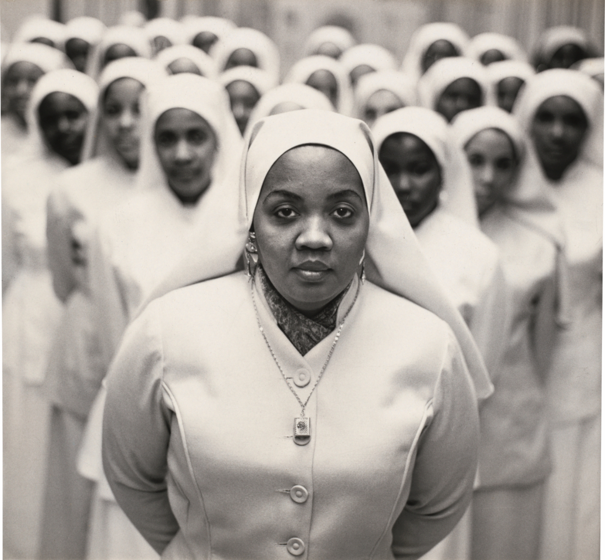 A portrait of Ethel Sharrieff in Chicago by Gordon Parks