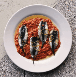 Anchovies from Mexico City restaurant Vacaciones