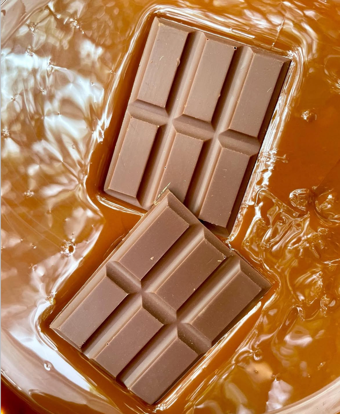 A spread of chocolate and caramel from the chocolatier La Rifa in Mexico City