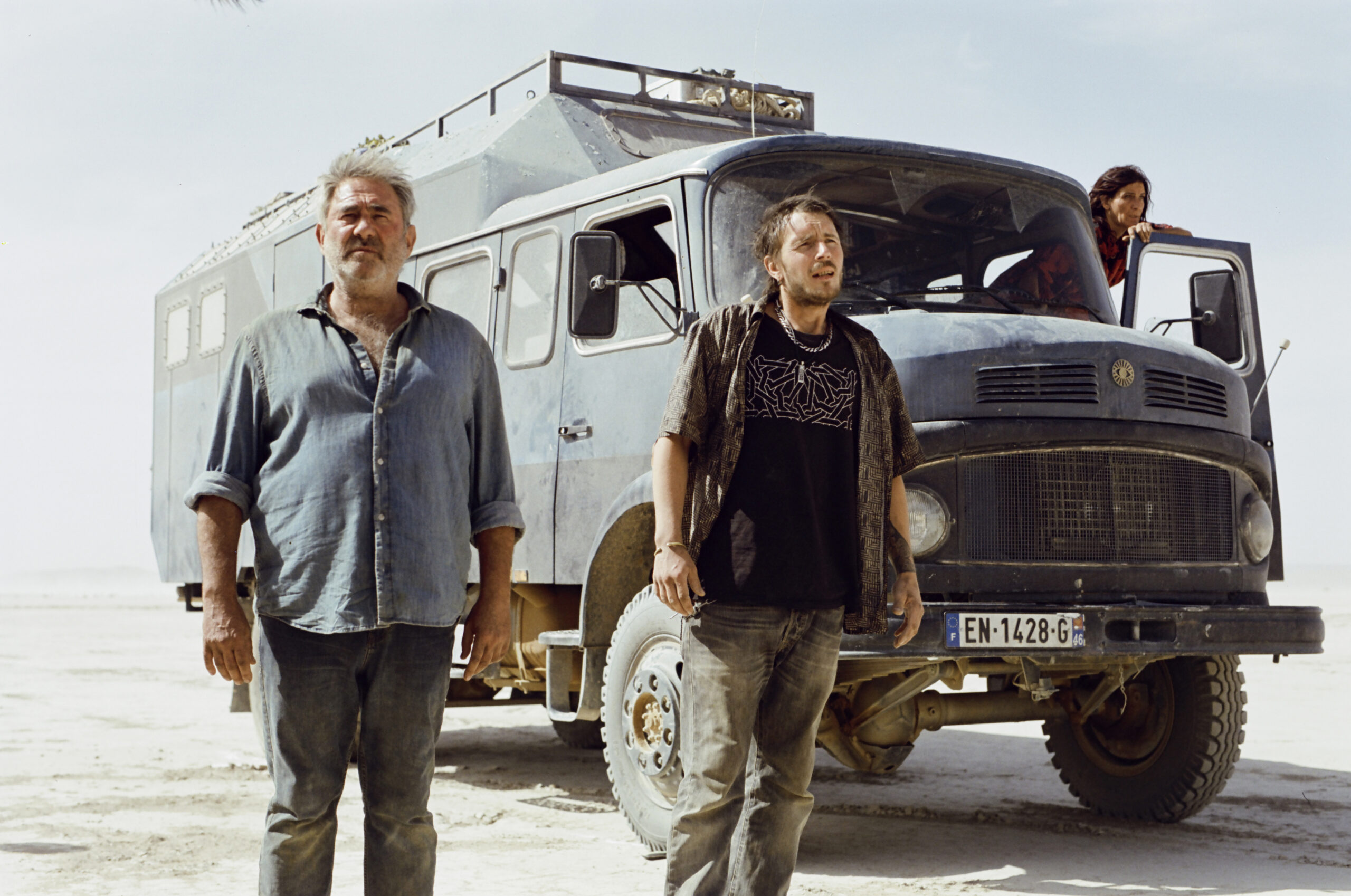 Still from the film Sirat directed by Oliver Laxe.