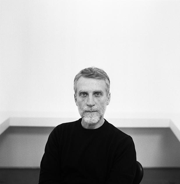 Jil Sander designer Simone Bellotti poses for a portrait