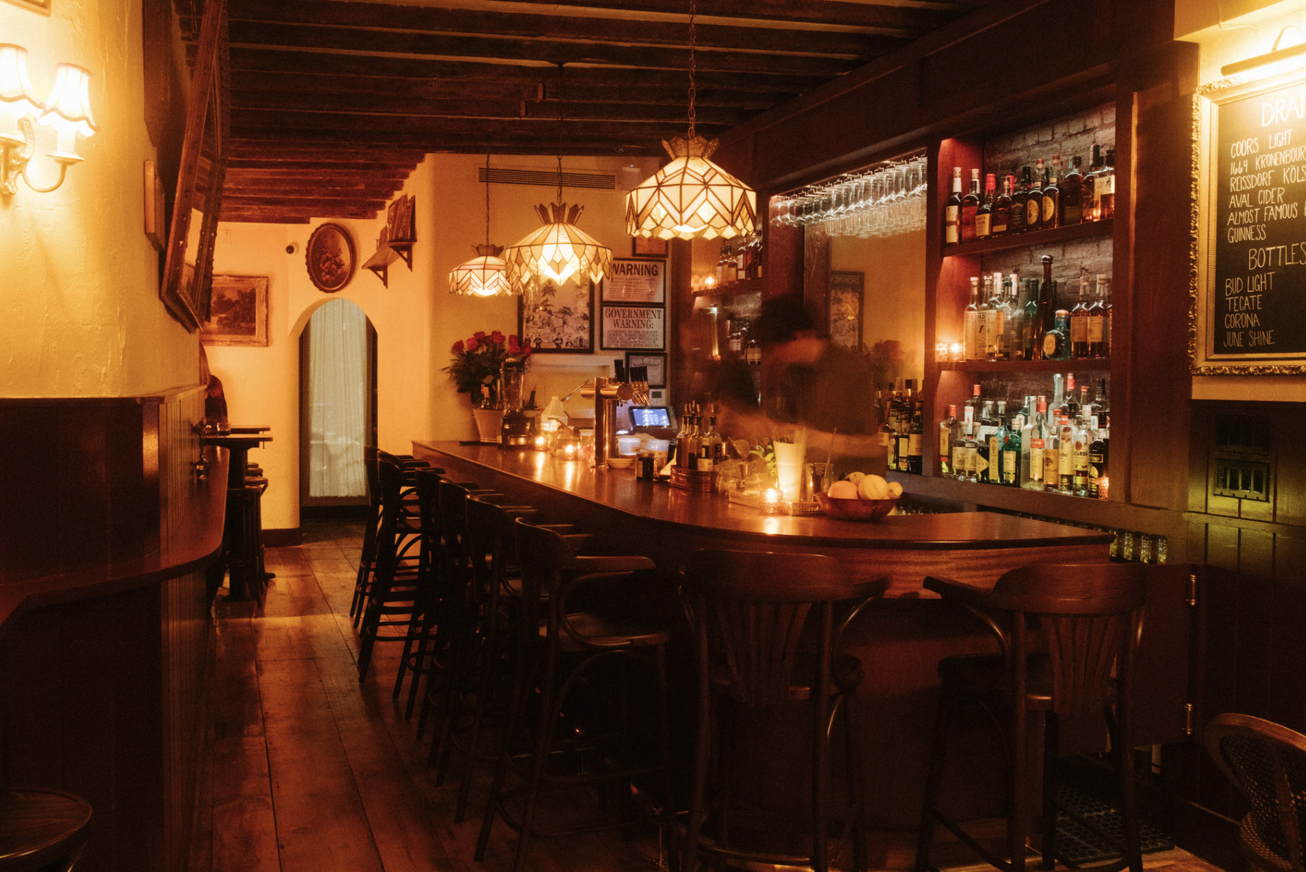 The York, a good date spot, in New York City