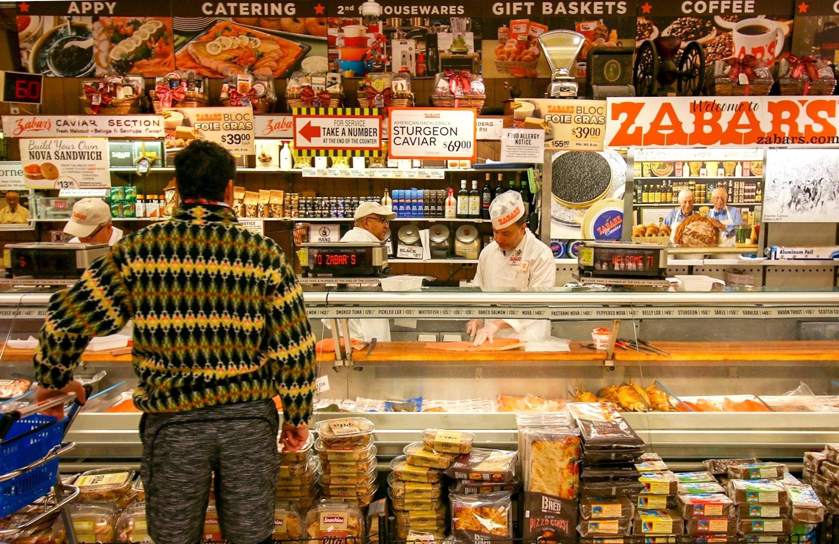New York City grocery story Zabar's
