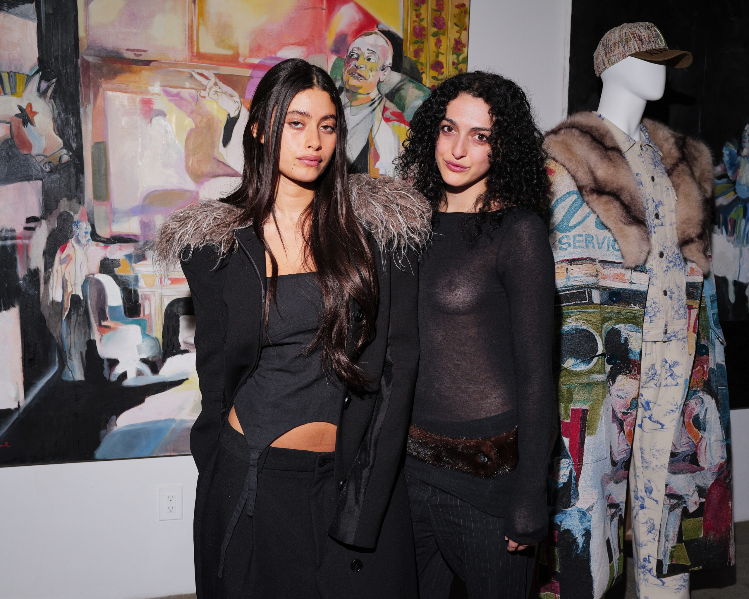 Sophia Ziskin and Leila Dallolmo