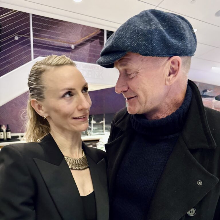 Mickey Sumner and her dad, Sting