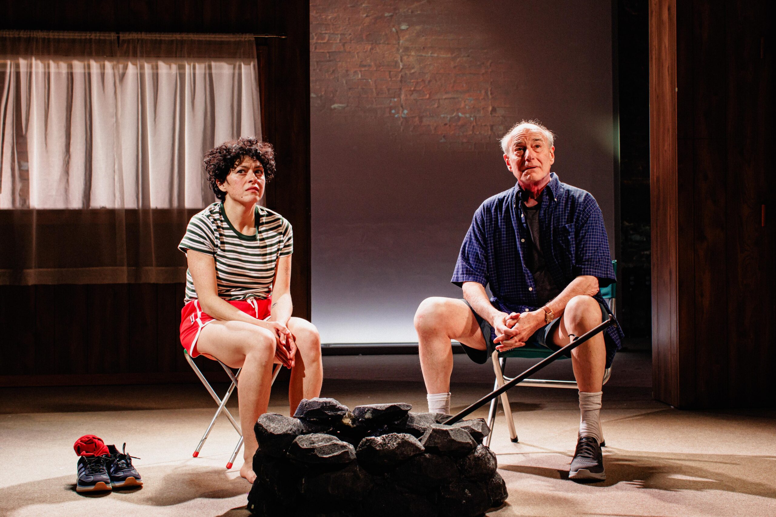Alia Shawkat and Peter Friedman sit center-stage at the 2026 production of YOU GOT OLDER