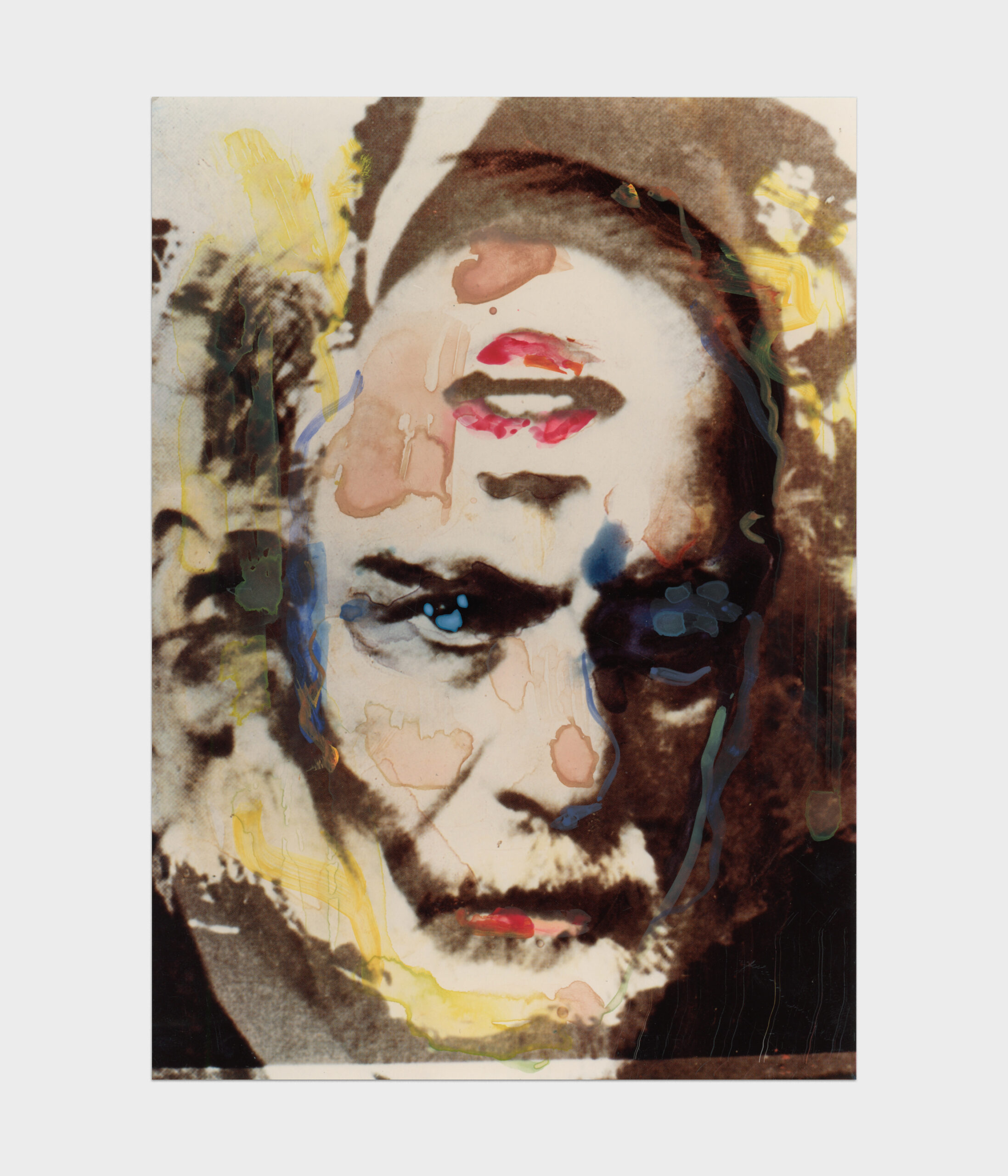 A painting by Lynn Hershman Leeson showing at Hoffman Donahue during Frieze LA 2026.