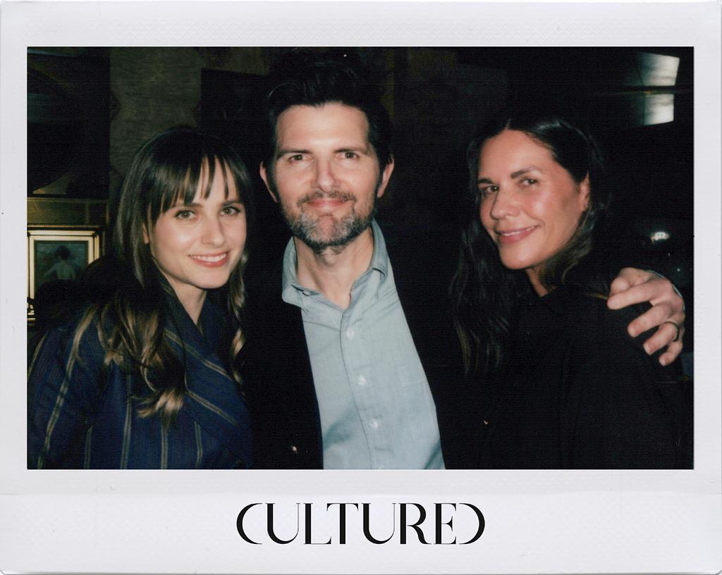 connor-storrie-la-cover-launch Pauline Chalamet, Adam Scott, and Naomi Scott at the Connor Storrie cover launch dinner in LA
