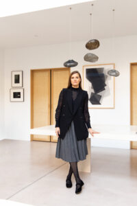 Gallerist and art collector Amelie du Chalard
