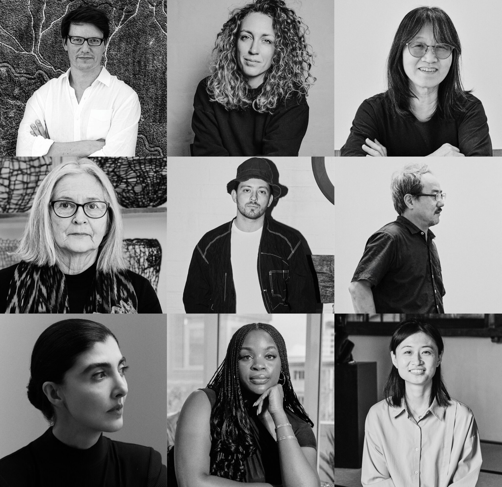 Loewe Craft Prize 2026 finalists pose for a portrait