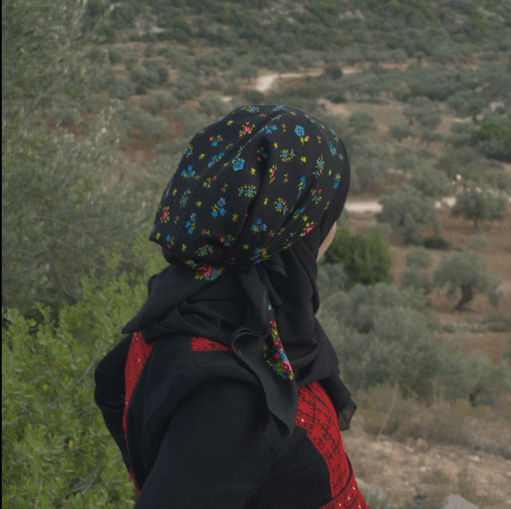 Film still from Prisoner of Love by Basel Abbas and Ruanne Abou-Rahme on view at the Bell at Brown University