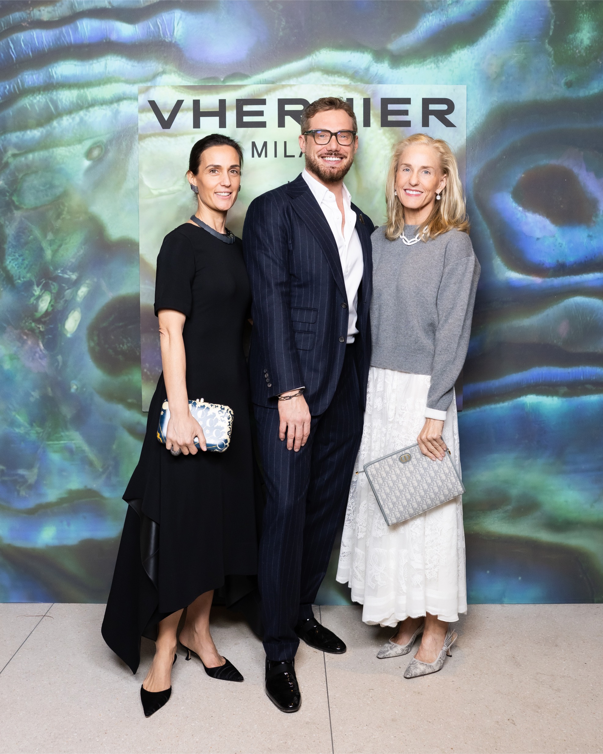 Cristiana Vigano, Marco Lorenzetto, and Carolyn Powers