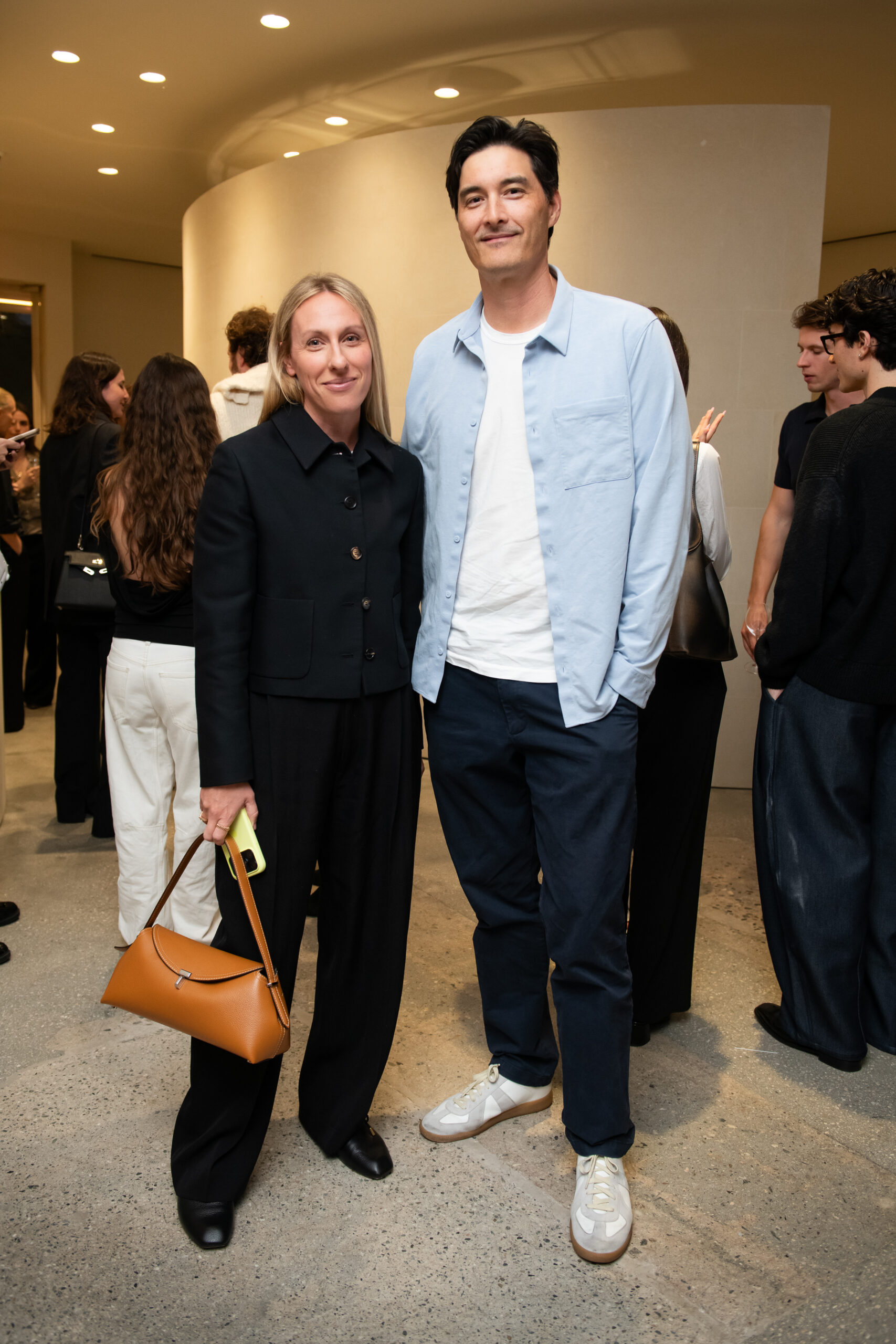 Ali Pew and John Wogan