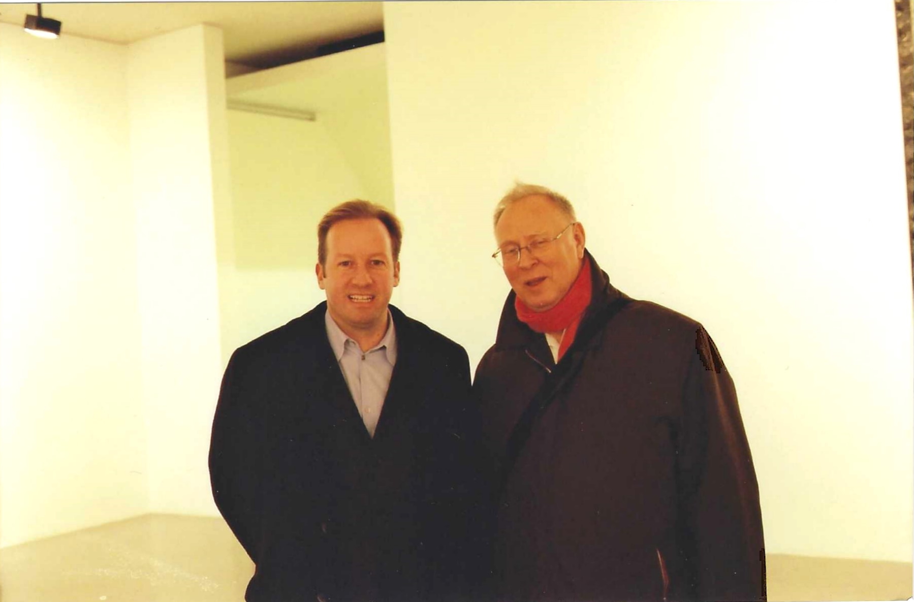 Gordon VeneKlasen and Sigmar Polke in Venice, 2007
