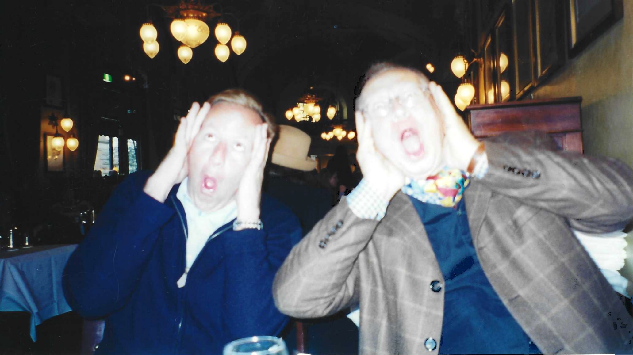 Gordon VeneKlasen and Sigmar Polke in Venice, 2007