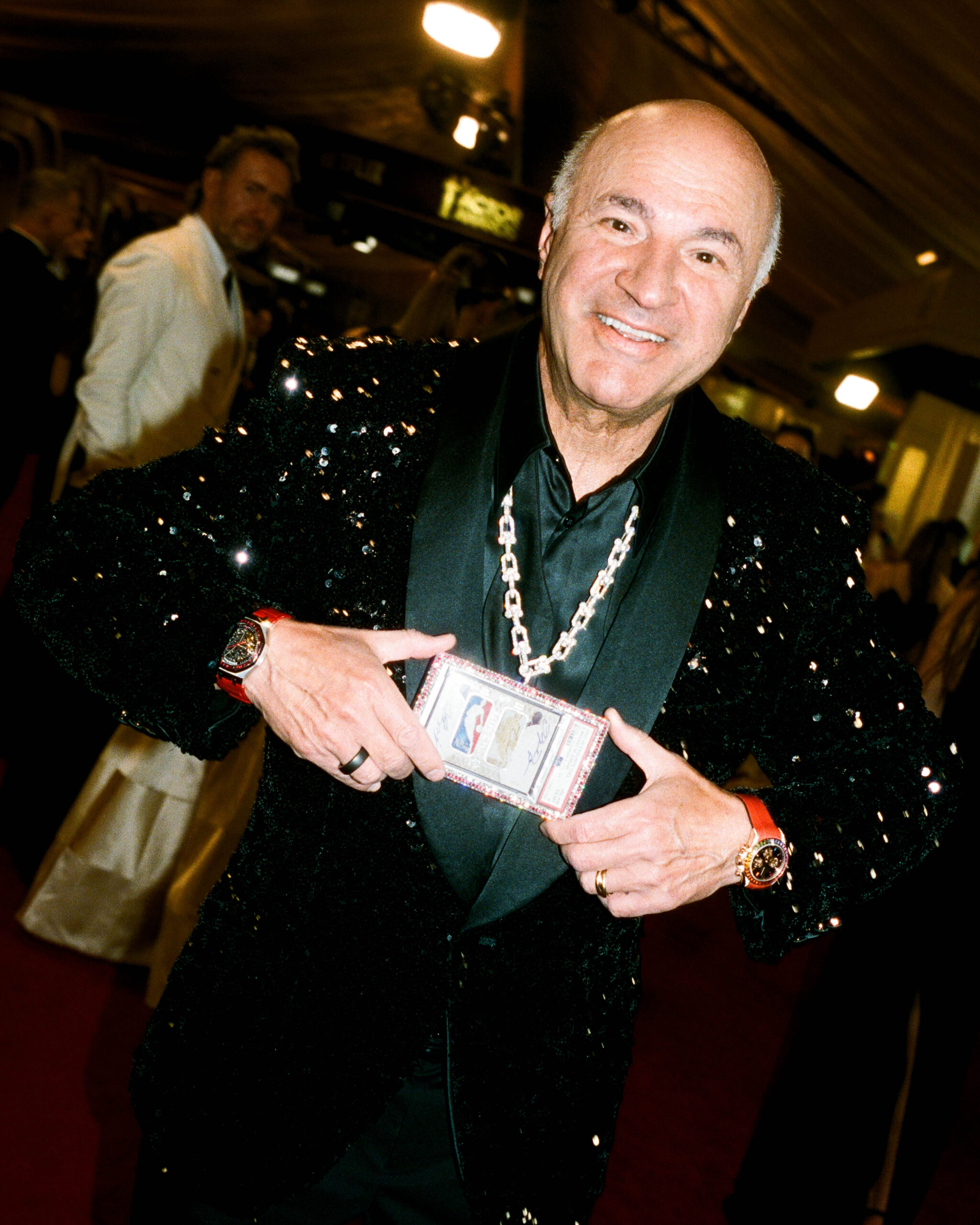 Kevin O'Leary on the Actor Awards red carpet