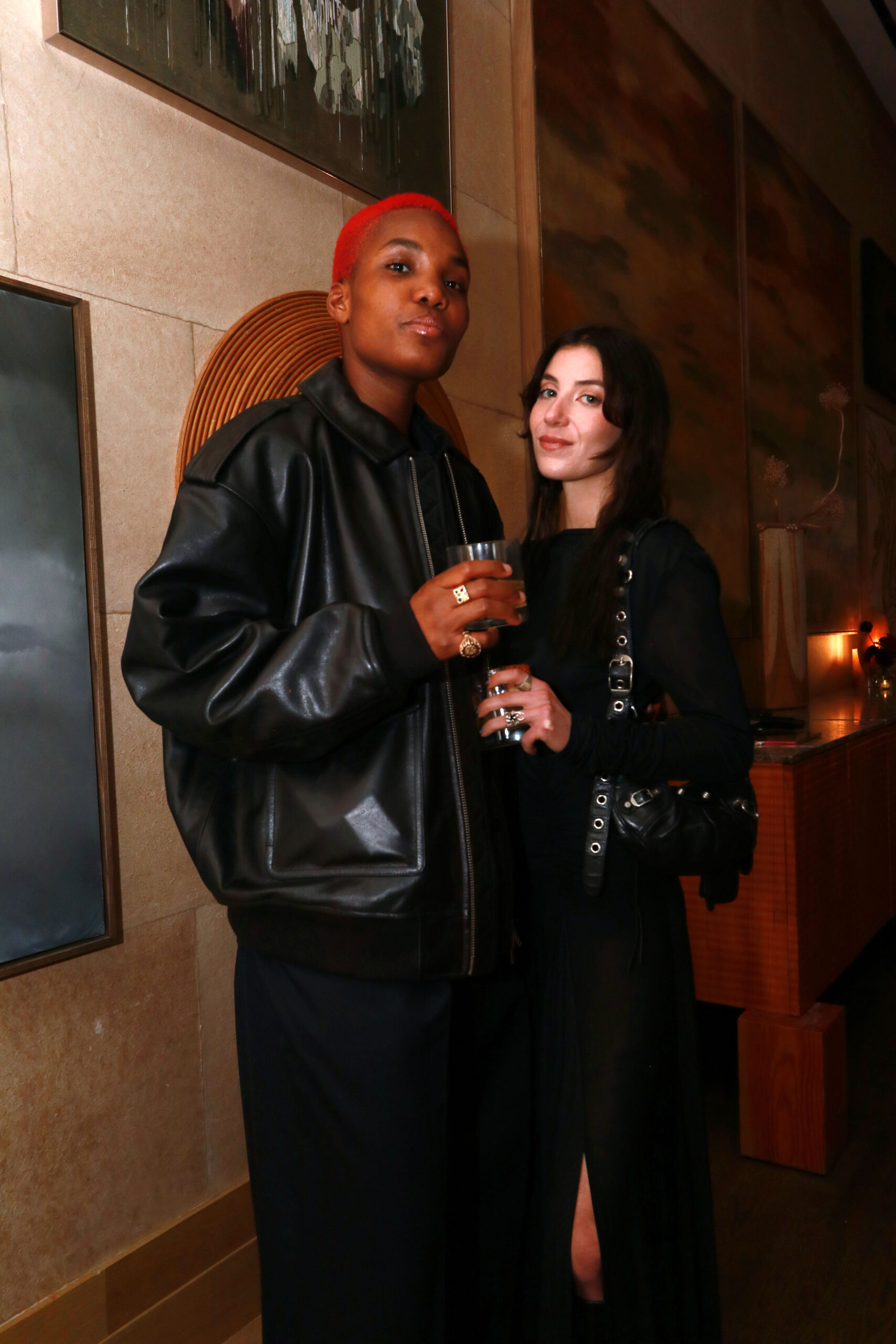 Musician Arlo Parks and Dannah Gottleib