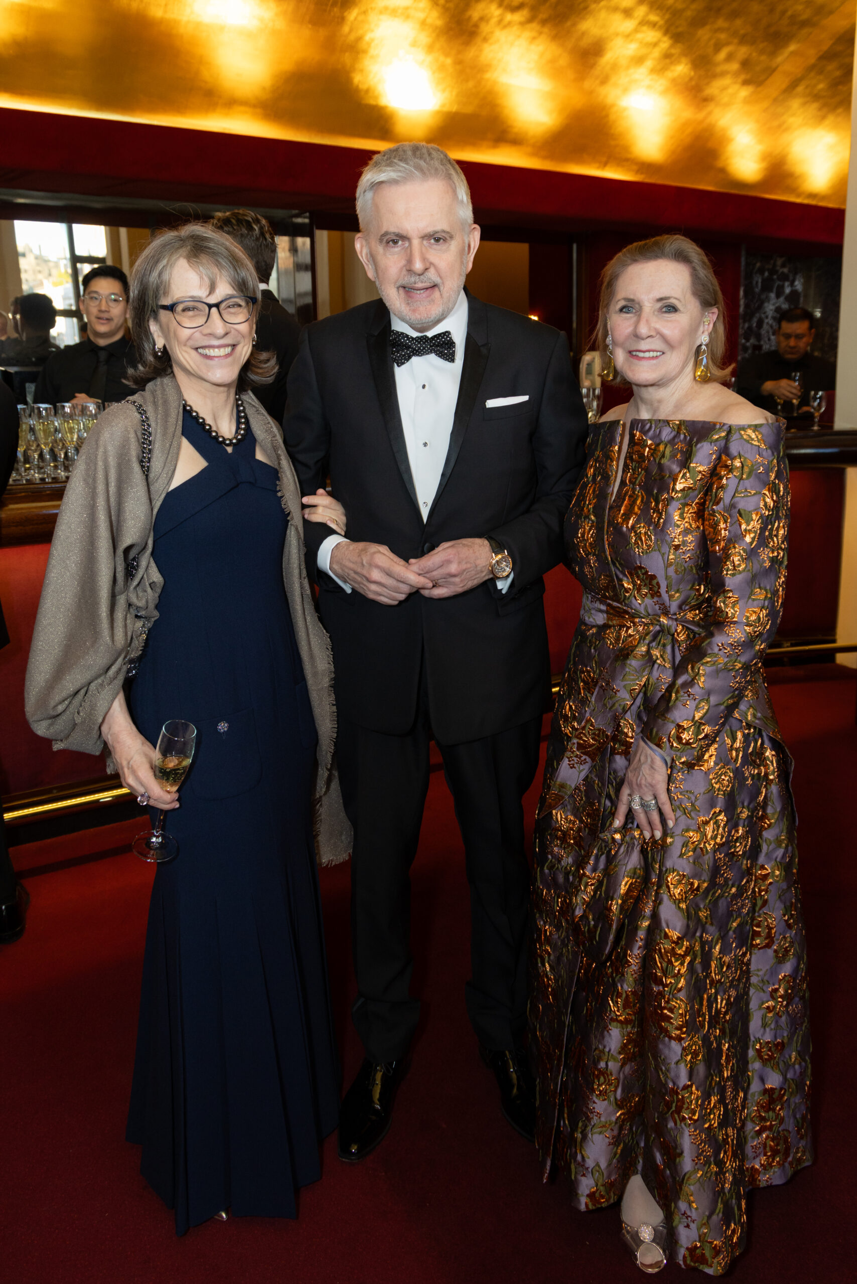 Françoise Girard, David Knott, and Ann Ziff