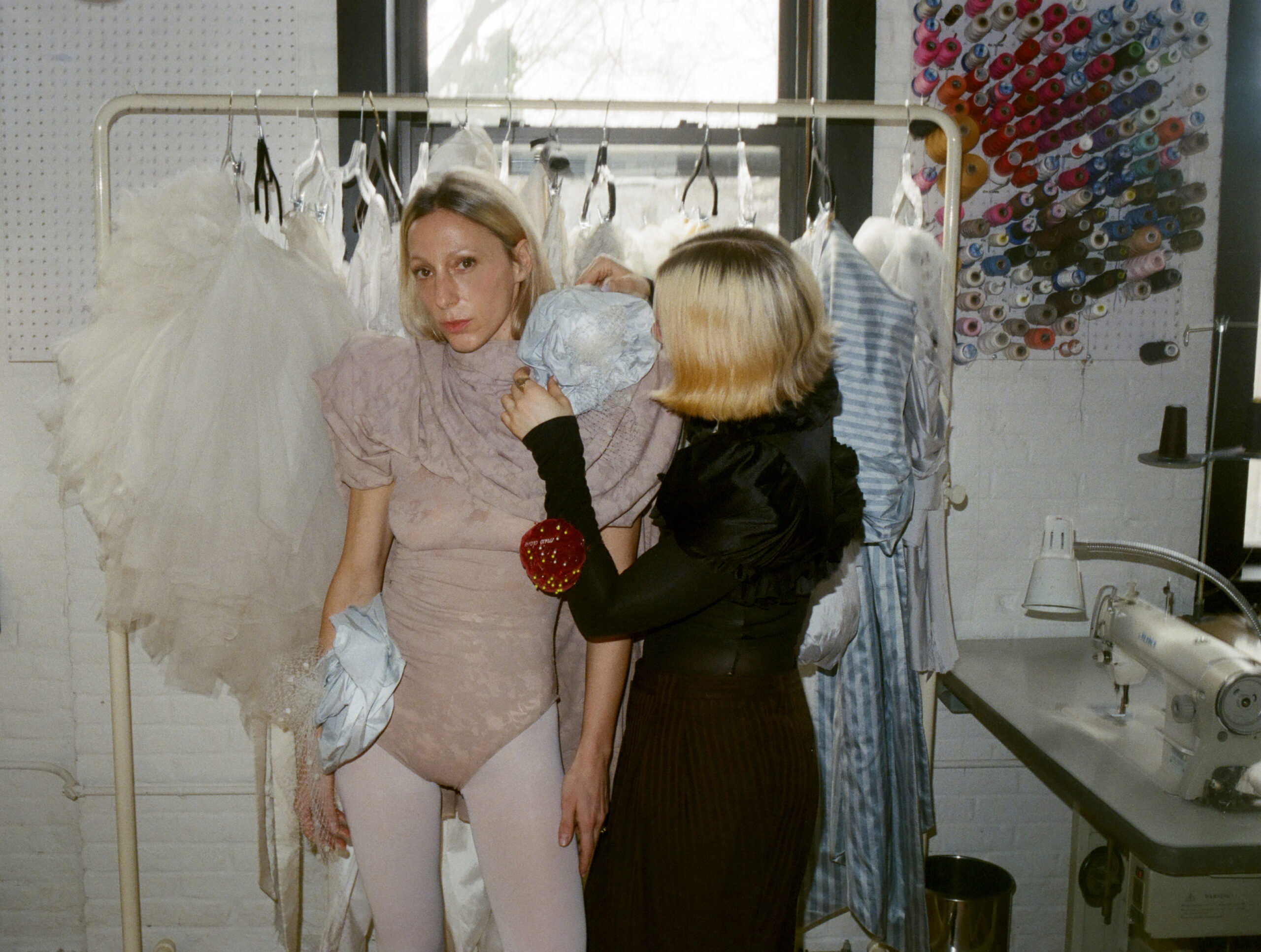 Portrait of Ivana Basic and Claire Sullivan