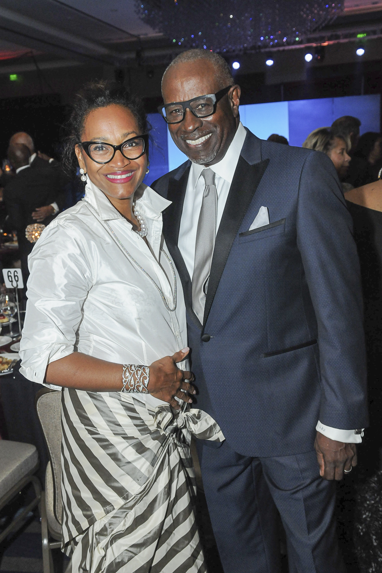 Anita and Gerald Smith pose for a portrait