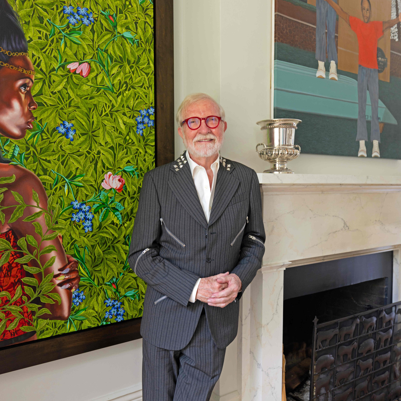 Steve Wilson poses for a portrait at home