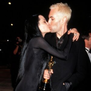 Angelina Jolie Oscars kiss brother James Haven