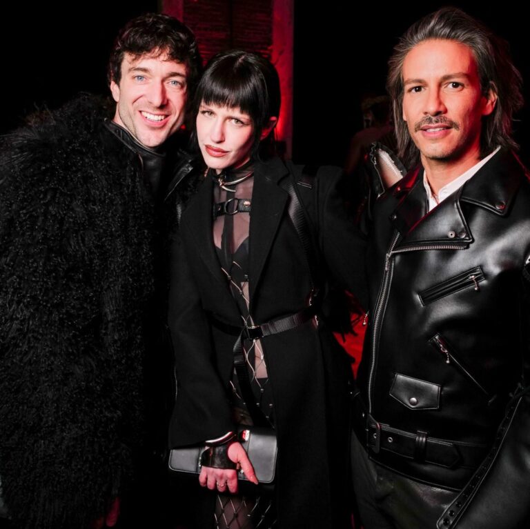 Jordan Tannahill, Katie Rex, and Thomas Rom pose for a portrait