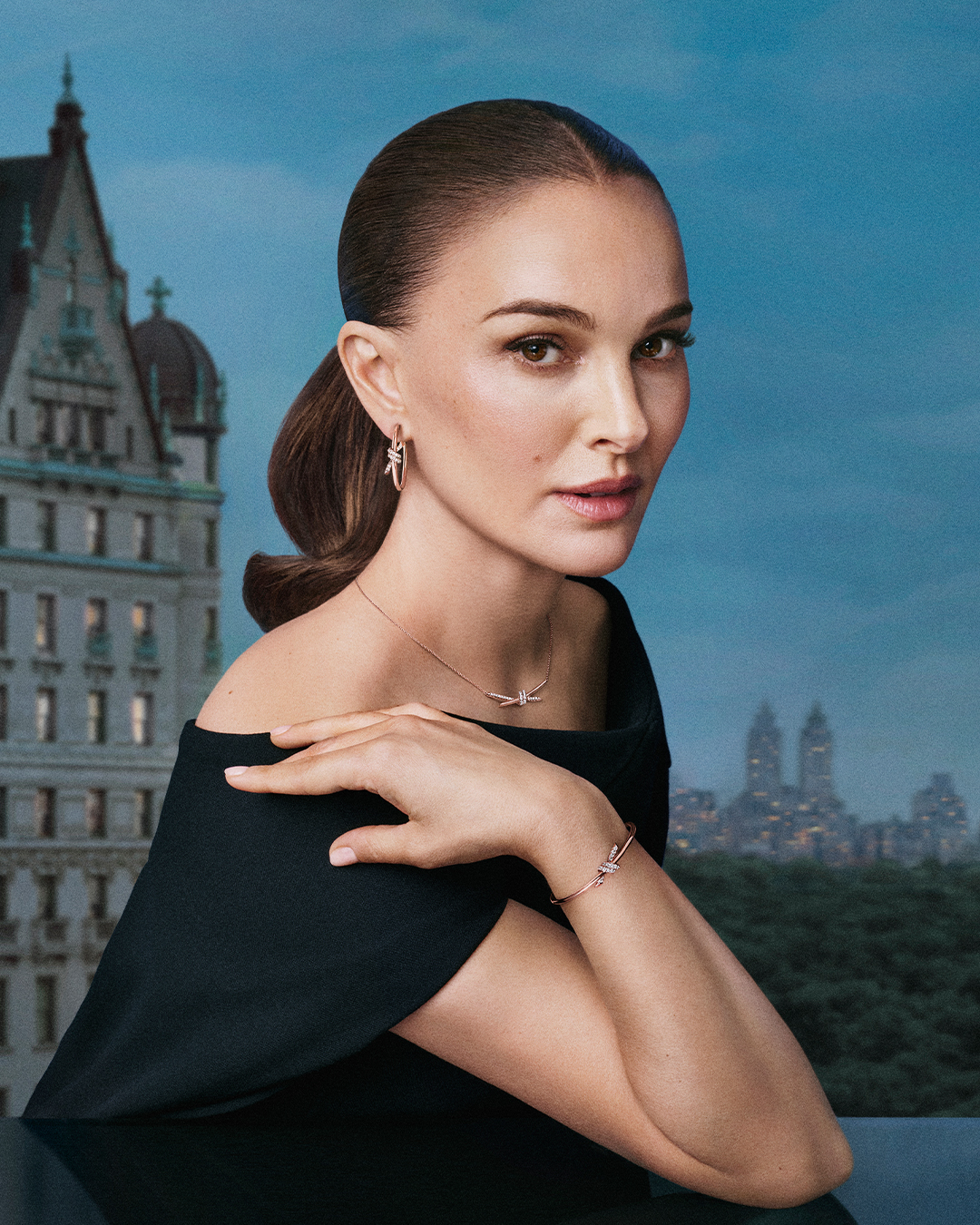 Actress Natalie Portman in new Tiffany & Co. campaign 