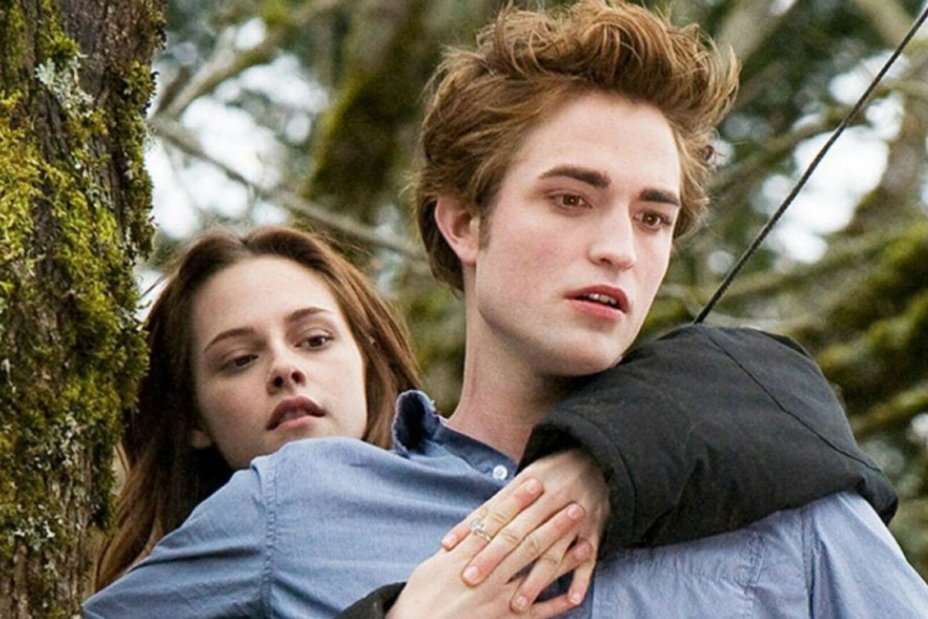 Kristen Stewart and Robert Pattinson in Twilight 