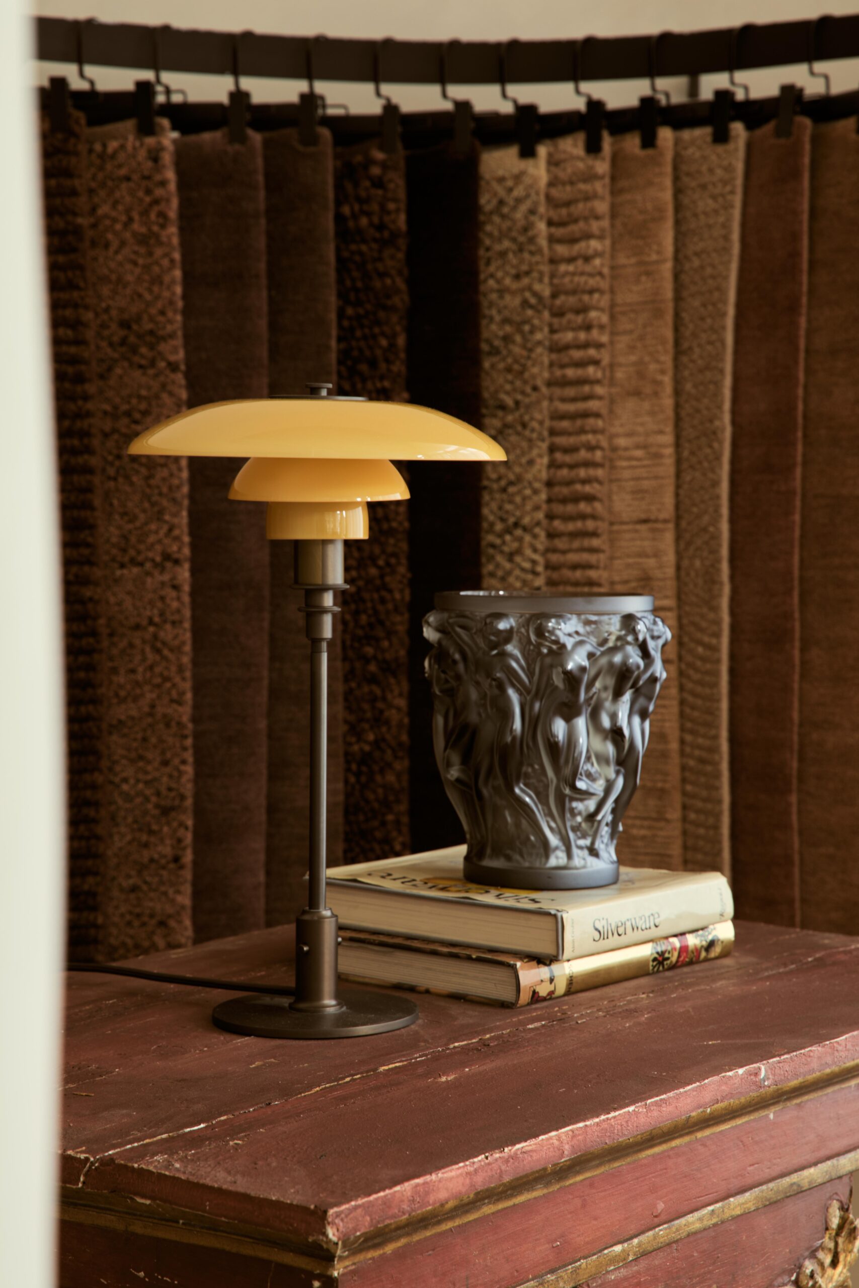 Rugs and curated furniture are displayed at the Armadillo flagship store