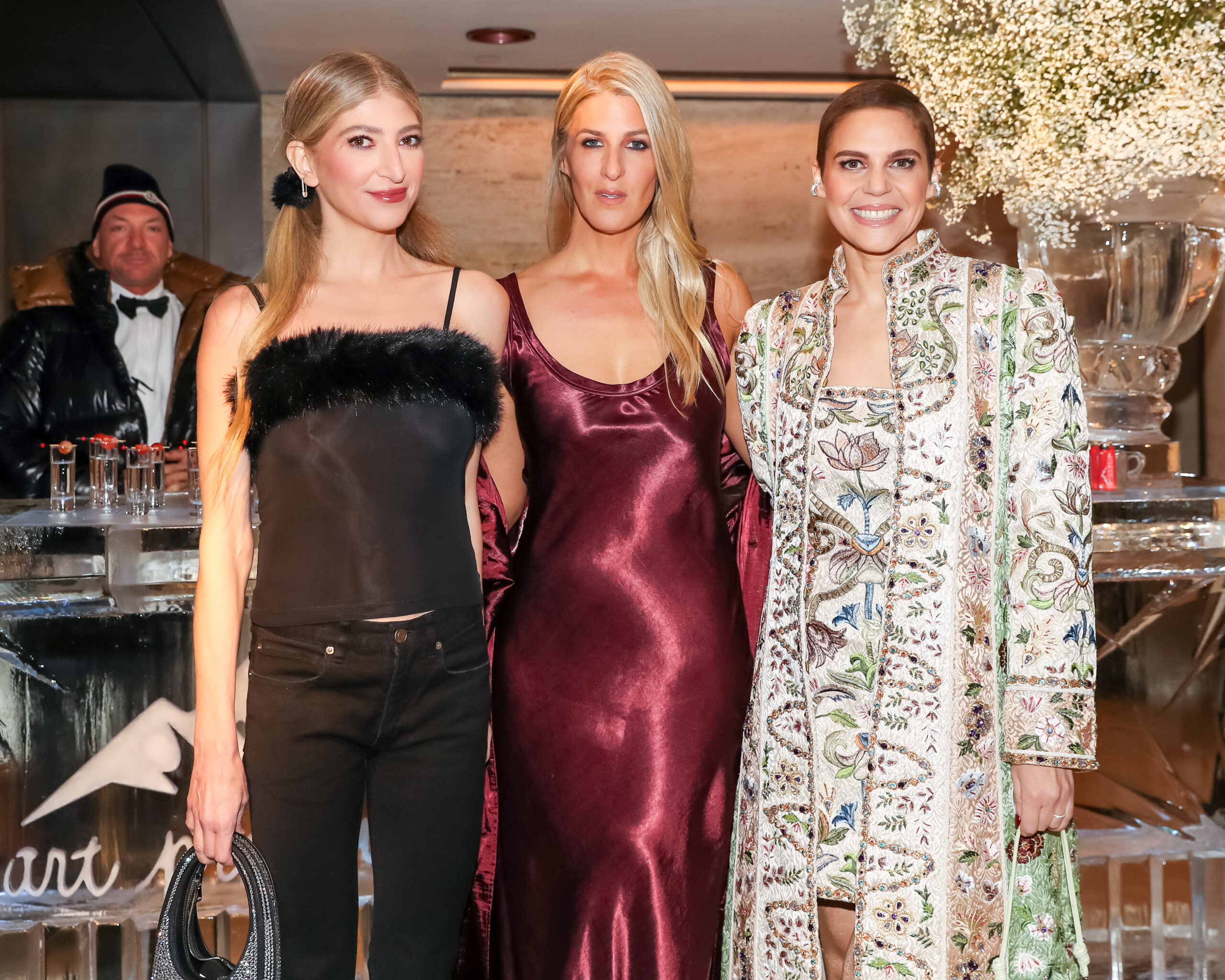 Sarah Hoover, Casey Fremont Crowe, and Carolyn Tate Angel