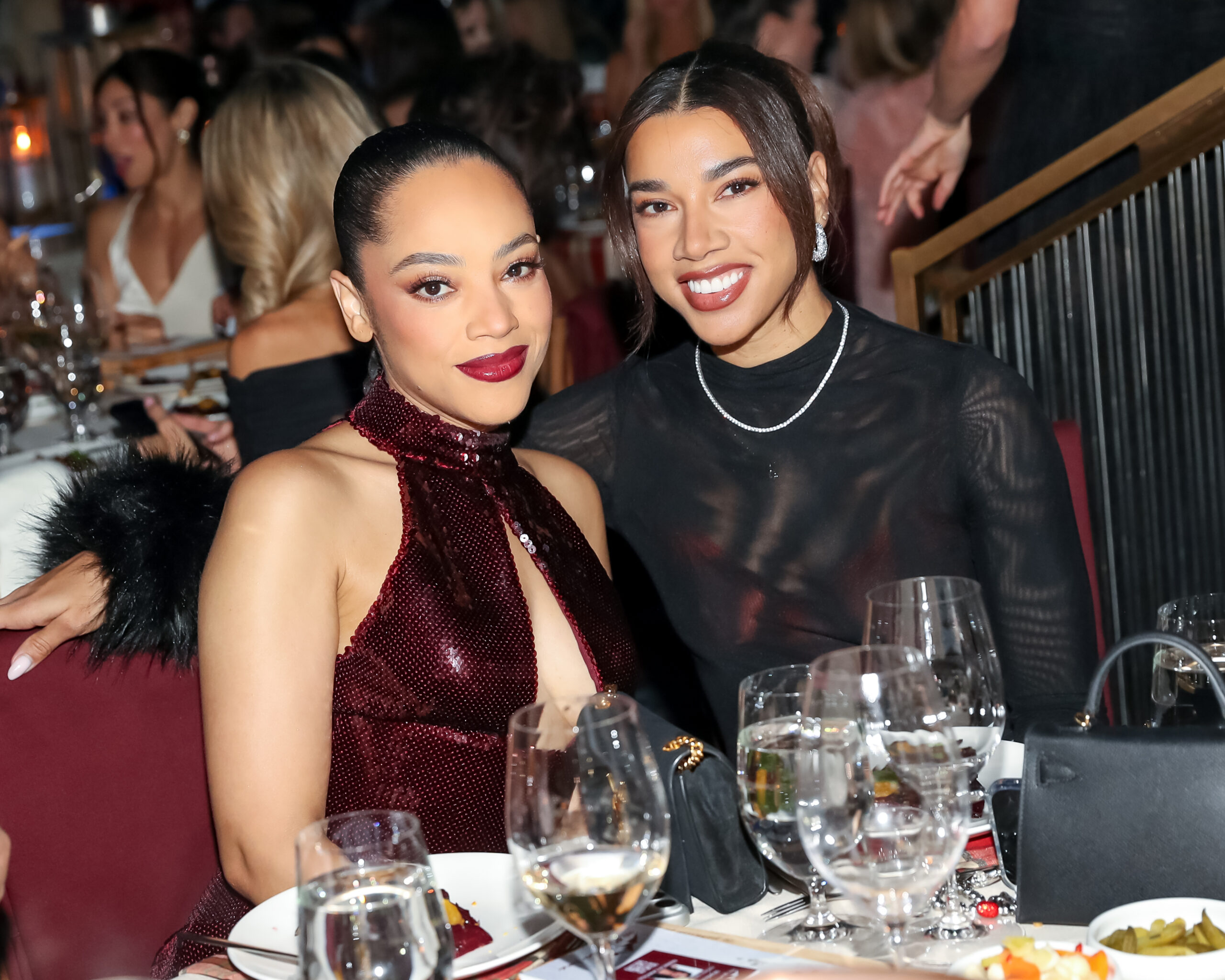 Bianca Lawson and Hannah Bronfman
