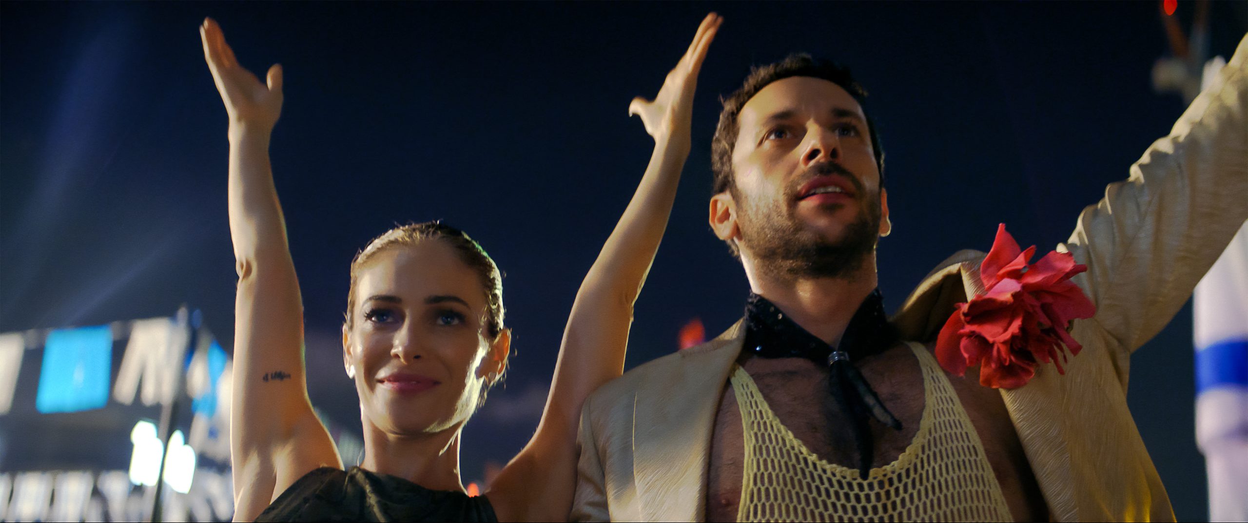 Efrat Dor and Ariel Bronz in Yes! directed by Nadav Lapid