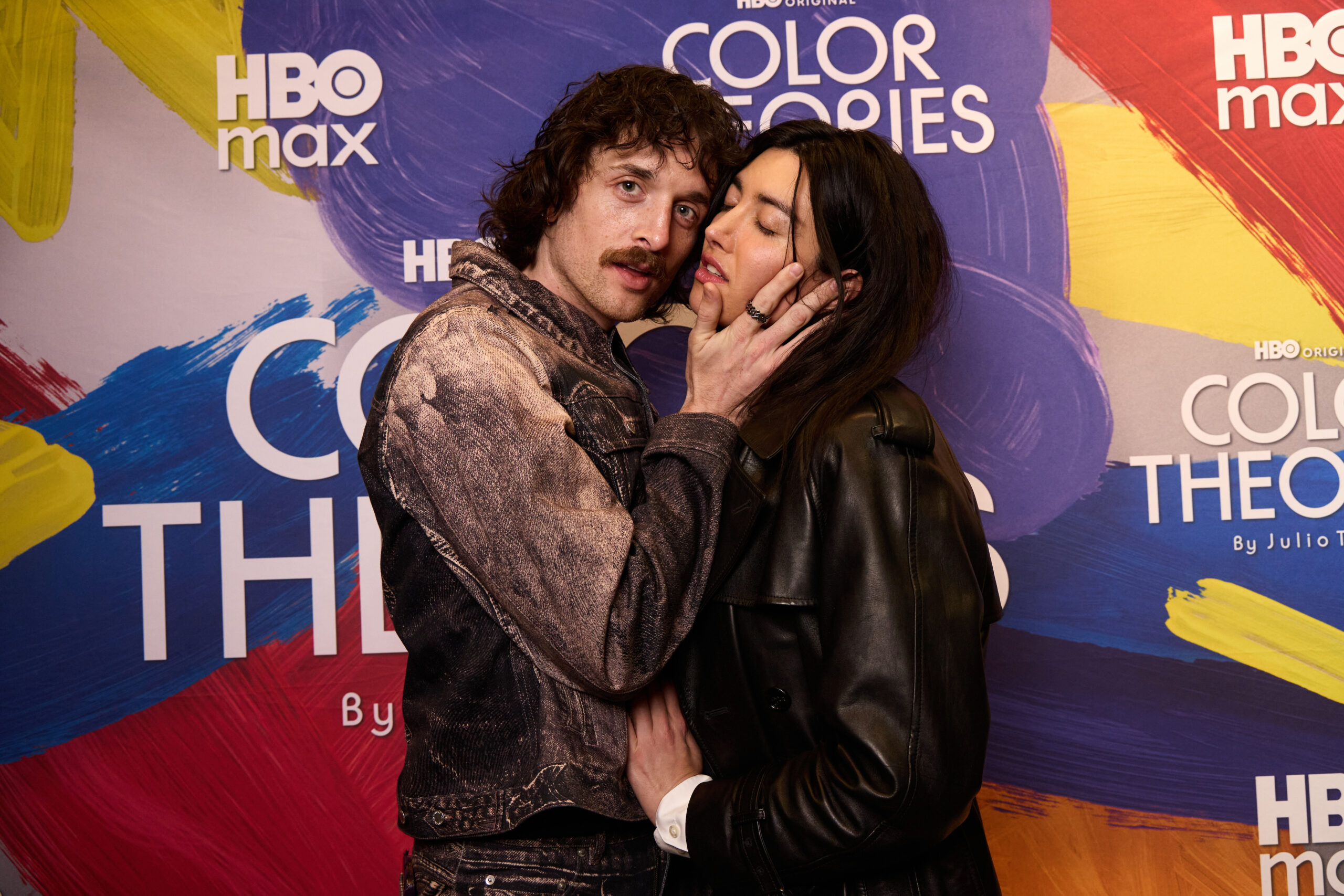 TK and Martine Gutierrez at the premiere of Color Theories at the Museum of Arts and Design