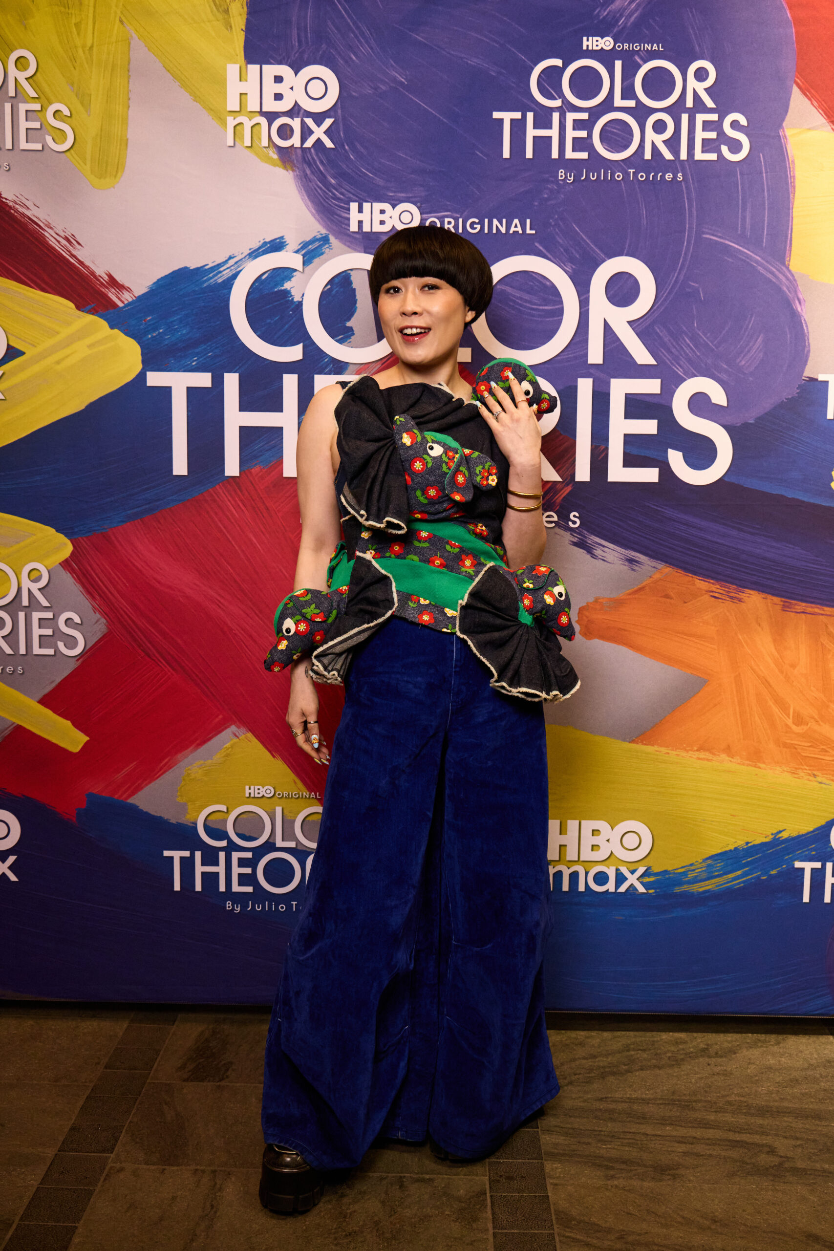 Celeste Yim at the premiere of Color Theories at the Museum of Arts and Design