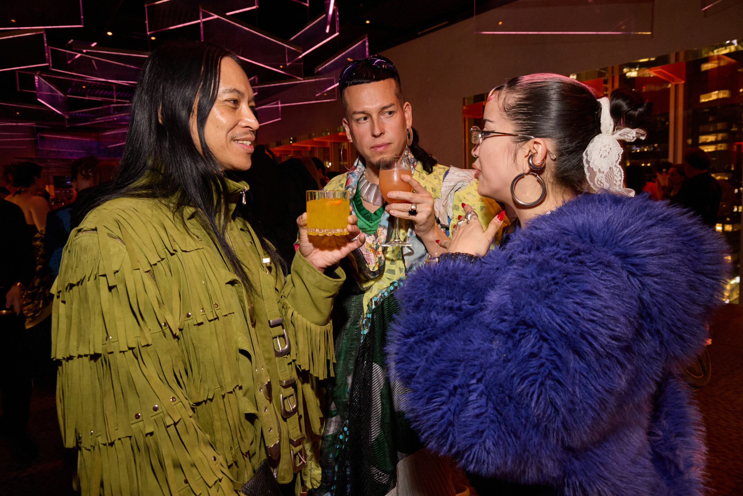 Zaldy at the premiere of Color Theories at the Museum of Arts and Design