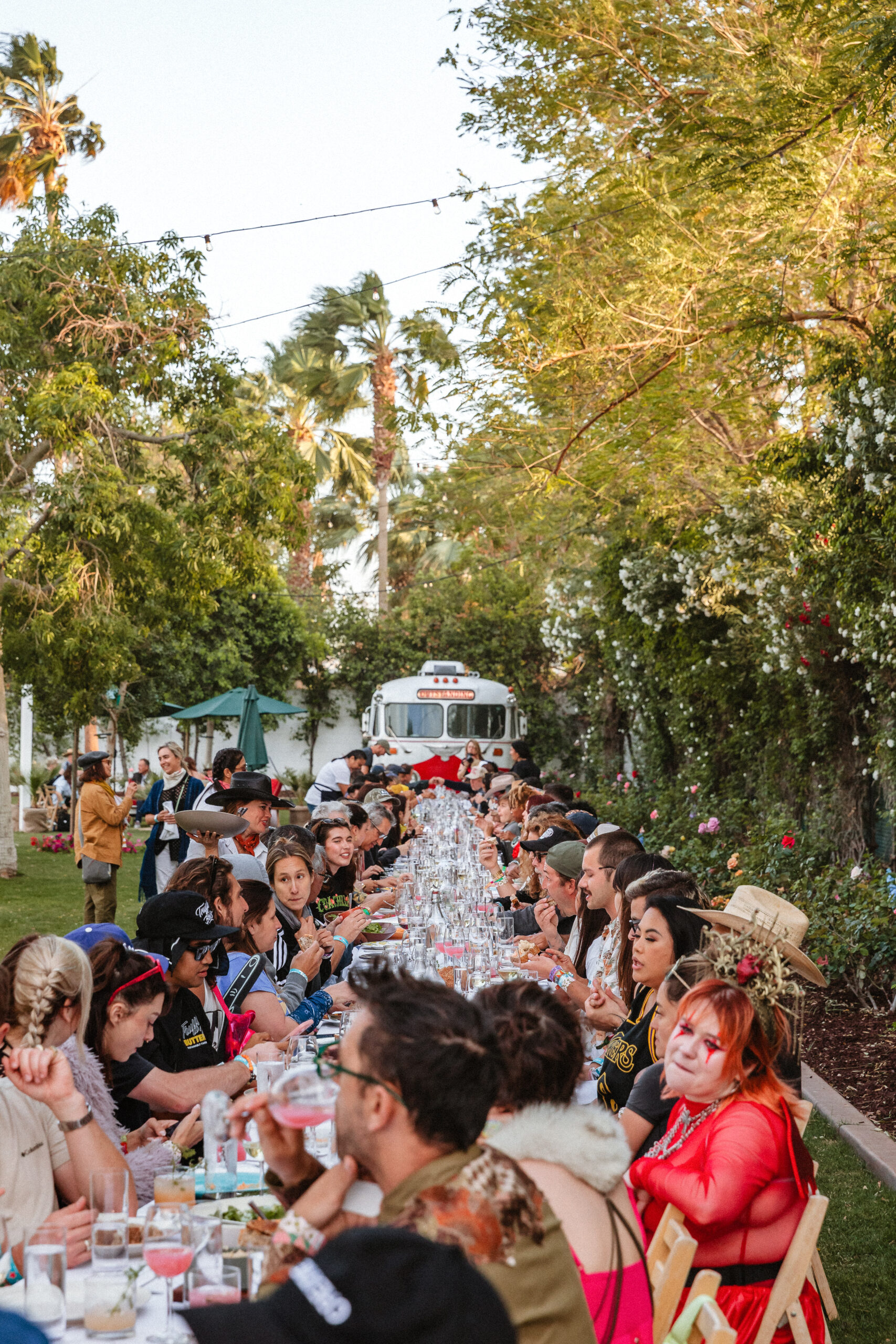 Outstanding in the Field dinner series at the Coachella music festival