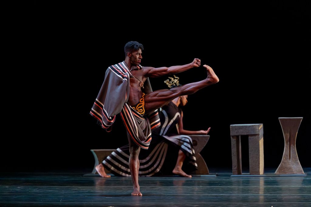 Lloyd Knight in Martha Graham’s Night Journey